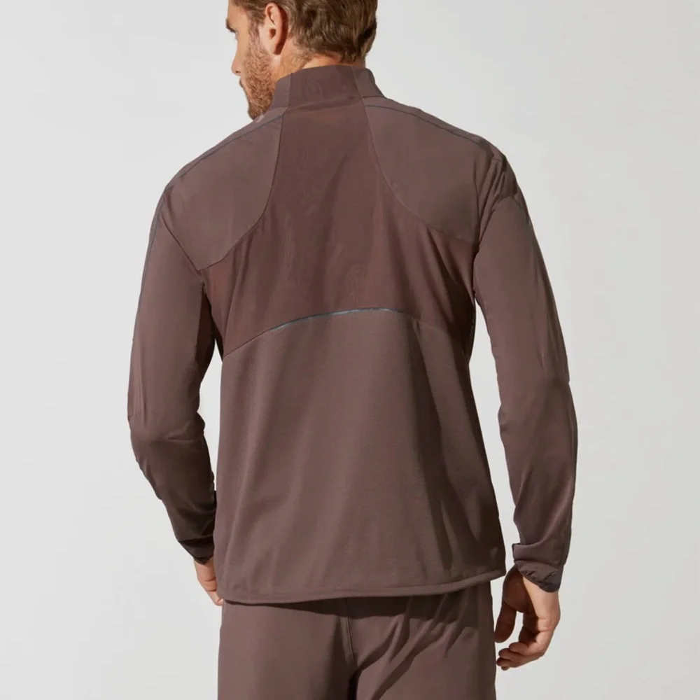 Men’s Large, Lululemon x Barry’s Fast & Free Jacket, Cherry Cola, MSRP $188 - Picture 3 of 10